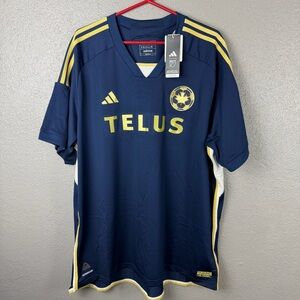 Adidas Vancouver Whitecaps Away Authentic Jersey Men’s 3XL 2024 50 Years HZ6177